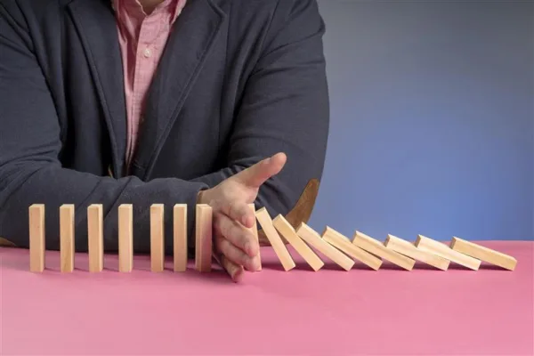 Domino Effect Toppling Migraine
